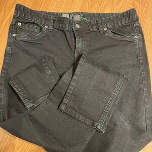 Massimo Skinny Black Jeans